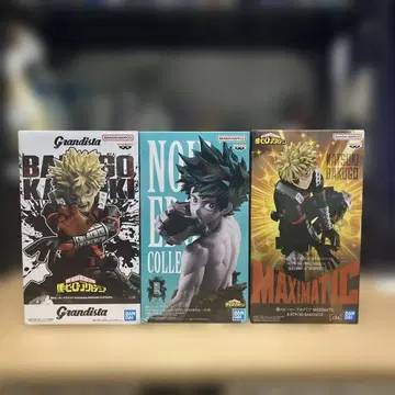 나의 히어로 아카데미아 프라이스 피규어 3체 세트