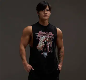 [ 미개봉 새상품 ] VANQUISH FITNESS x 바키 슬리브리스