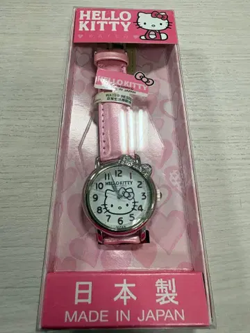 HELLO KITTY 손목시계 핑크 일본제
