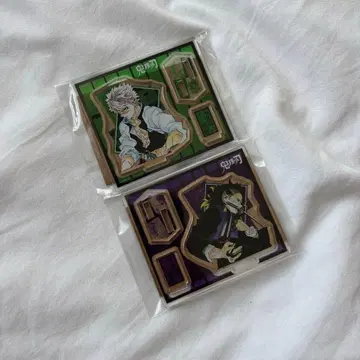 귀멸의 칼날 아크릴 피규어 컬렉션 시나즈가와 사네미 시나즈가와 겐야