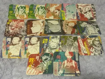 나의 히어로 아카데미아 아트 코스터 모음 토도로키 데쿠 호크스