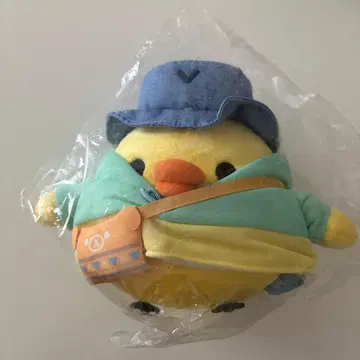 리락쿠마 봉제 인형 코모레비 캠핑 키이로이토리