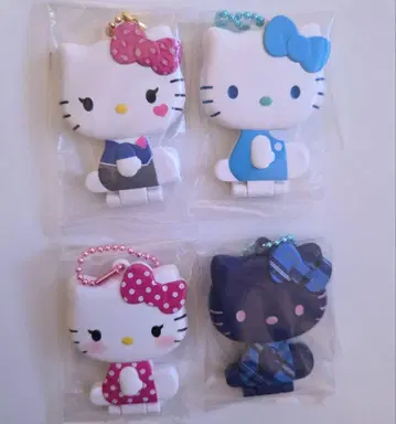 헬로키티 미러 컬렉션 다이컷 거울 4개 세트