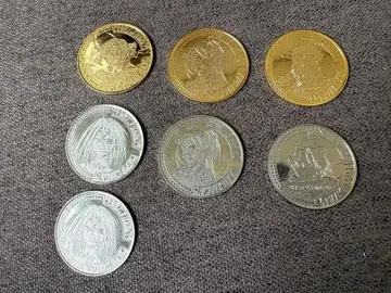 강철의 연금술사 코인 7개 세트