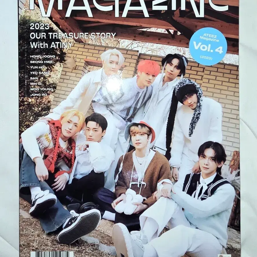 ateez Magazine 3/4 | Bunjang Global