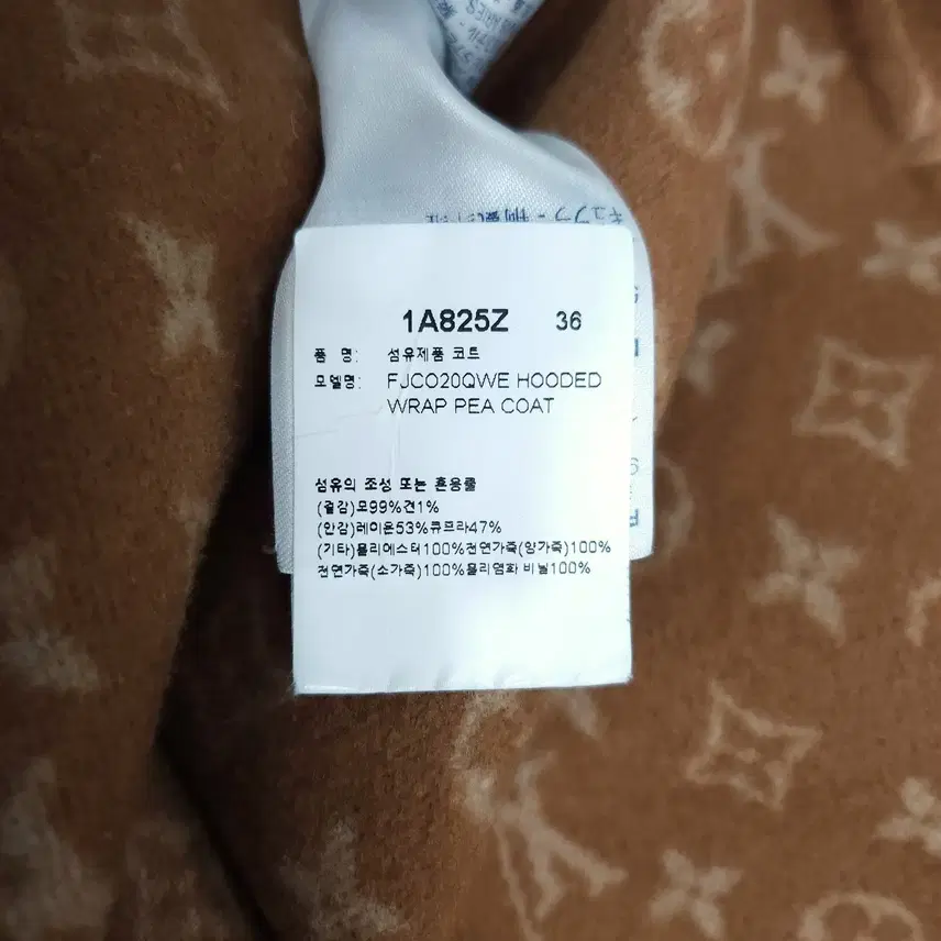 루이비통 36 / 모노그램 후디드 숏 코트 1A825Z 사진 7