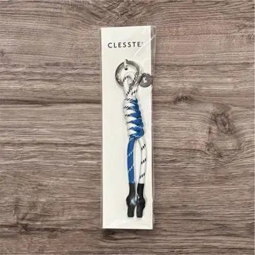 CLESSTE CORD CHARMS (블루 x 화이트)