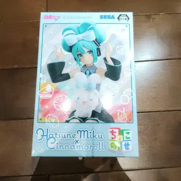 [ 미개봉 ] 하츠네 미쿠 x 시나모롤 쵸코노세 프리미엄 피규어 세가