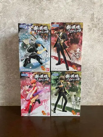 은혼 스타일링 사카타 긴토키 카구라 히지카타 토시로 오키타 소고 피규어