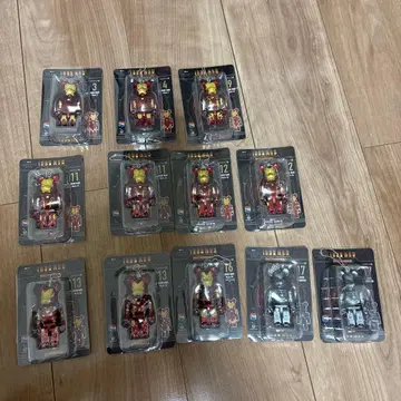 제일복권 아이언맨 BE@RBRICK 피규어 세트