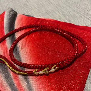 미사용 허리띠, 오비 장식 천 세트 성인식 후리소데