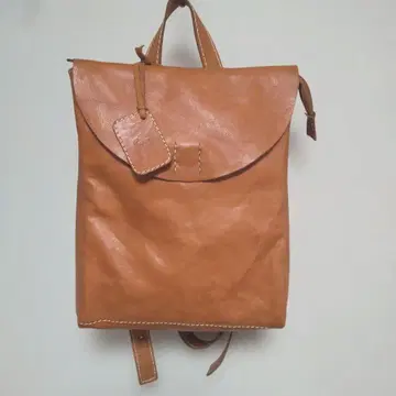 fes 소가죽 여성용 백팩