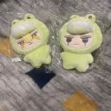 Dr.STONE 귀돌이 봉제 인형 마스코트 스탠리 제노 2개