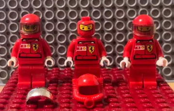 레고 페라리 레이싱 미니 피규어 5체 세트
