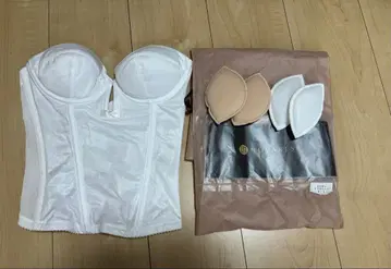 [ 새상품급 ] 노바레제 브라이덜 이너 화이트 뷔스티에 B70