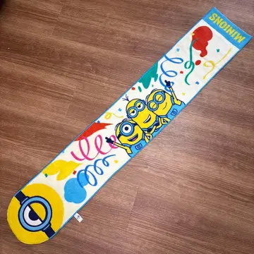 미니언즈 머플러 타월