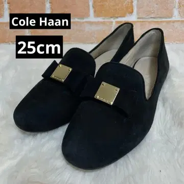 새상품급 콜한 타리 보우 로퍼 8B 25cm 상당 리본 버클