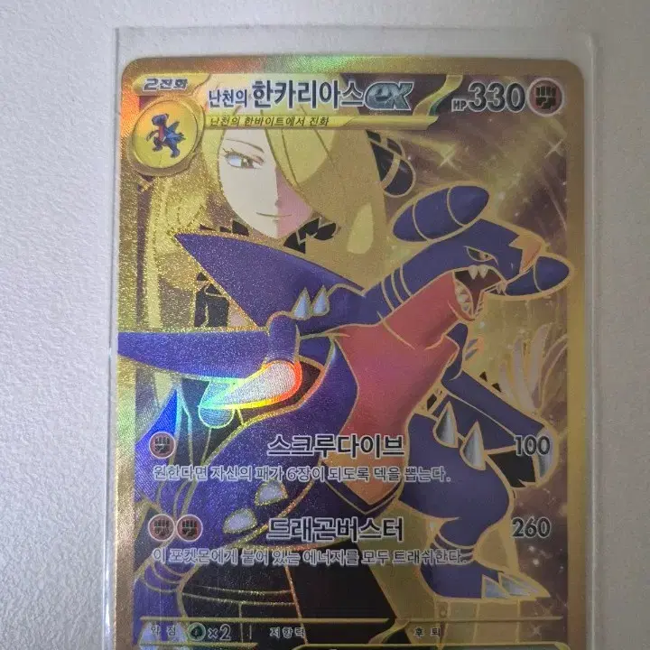Pokemon Card] Cynthia's Garchomp ex SR (S) / Fiery Arena sv9  #,#sr,#,#ex on Bunjang Global Site.