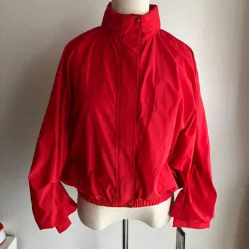 SCOT CLUB 빨간색 나일론 자켓 9호 택 포함 미사용 새상품