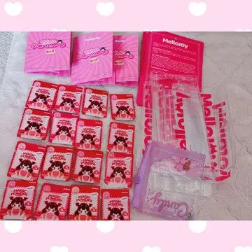 Mellojoy 스퀴즈 매직 파우더 16팩 및 파우치