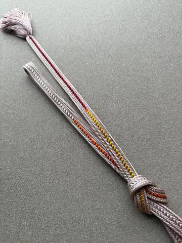 허리띠 평조 보라색 포인트 컬러