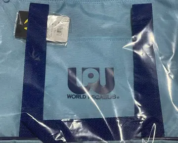 구형 월드 페가수스 스카이블루 와펜 스쿨백 미사용 새상품