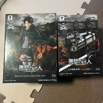 [ 미개봉 새상품 ] 진격의 거인 리바이 입체기동 장비 피규어 세트