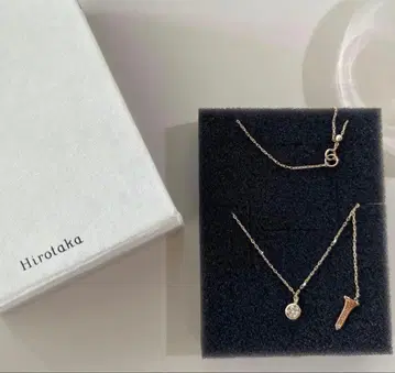 Hirotaka 다이아 목걸이 K10