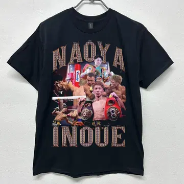 이노우에 나오야 복싱 [XL 사이즈] 티셔츠 블랙