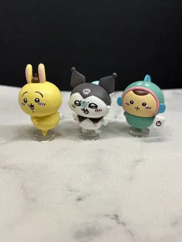 치이카와 (먼작귀) 산리오 캐릭터즈 변신 피규어 가챠 3종
