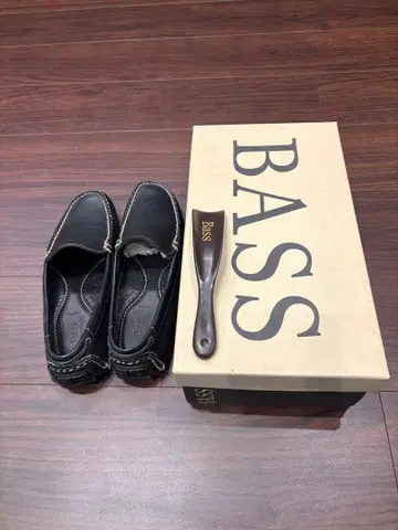 BASS 블랙 로퍼 슈트리 포함 미사용품
