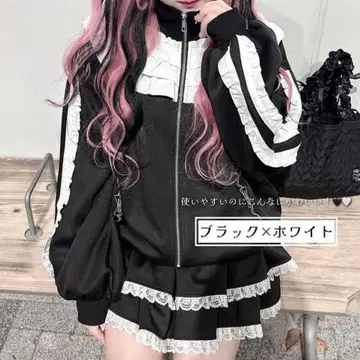 아베일 마키짱 콜라보 majoretty 트랙 자켓