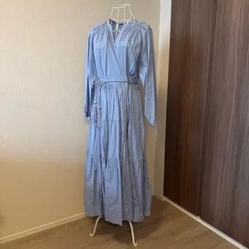 베르니카 VELNICA 미들 기장 원피스 블루