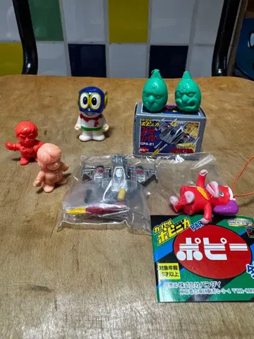 당시 물건 파만 1호 가면라이더 근육맨 소프트 비닐 피규어 쇼와 레트로