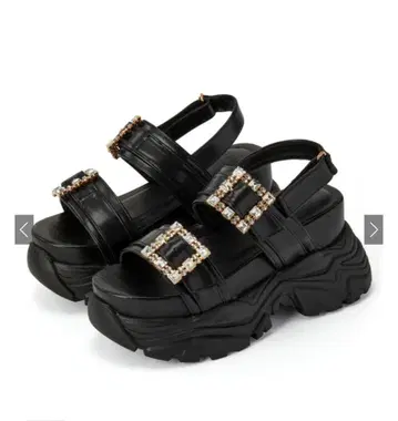 GRL 통굽 비쥬 샌들