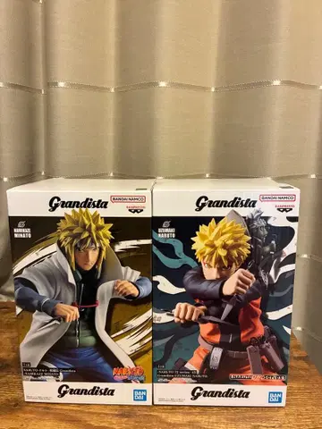 Grandista 미나토 & 나루토 피규어 세트 2종 세트 미개봉 새상품