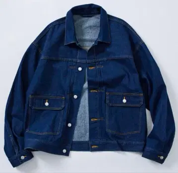 FREAK'S STORE 한정판 빅 실루엣 데님 자켓