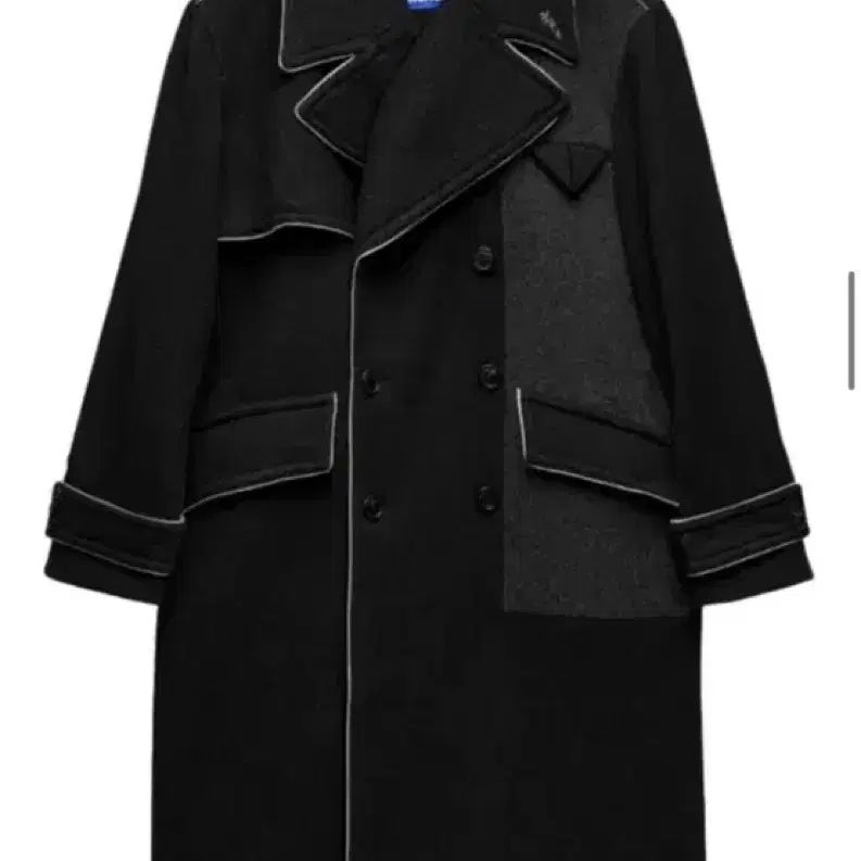 Zara Ader Error Wool Oversized Coat Black S (Actual Size 100-110