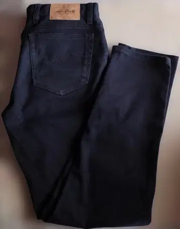 몽벨 코어스팬 청바지 네이비 M 사이즈