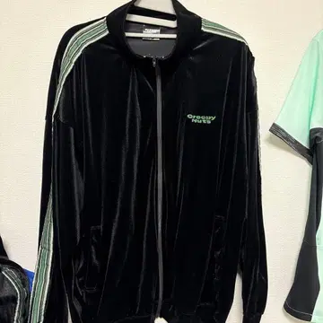 Creepy Nuts Velour Track Jacket