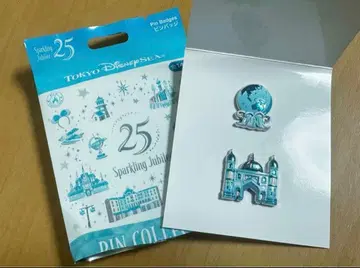 디즈니 25주년 디즈니씨 스파클링 쥬빌리 핀 핀배지