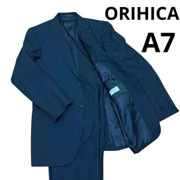 ORIHICA 오리히카 수트 셋업 스트라이프 블랙 A7 봄/여름