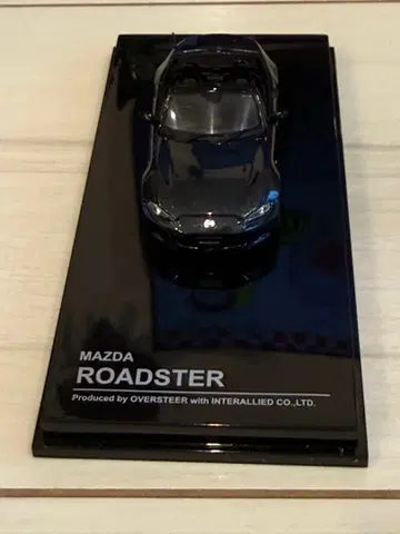 마쓰다 ND 로드스터 1/64 미니카 블랙 마이카