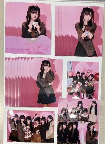 Pixel Ribbon 하시모토 에나 발렌타인 의상 브로마이드 세트