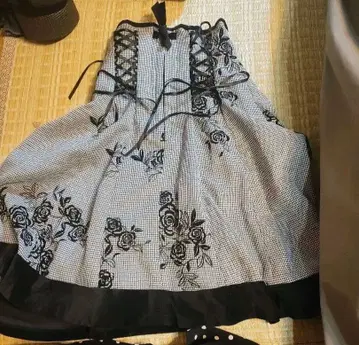 고스로리 지뢰 양산 스커트 코스프레