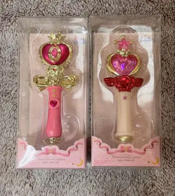 세일러문 미니어처 태블릿 스파이럴 하트 핑크문