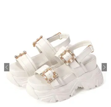 GRL 통굽 비쥬 샌들