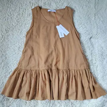 택 포함 새상품 정가 1.3만 베리떼꾸르 프릴 이너 원피스 숏