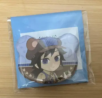 귀멸의 칼날 결실의 가을 축제 토미오카 기유 곰 캔뱃지