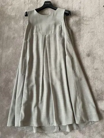 FOXEY NEW YORK. 그레이 원피스 사이즈 38